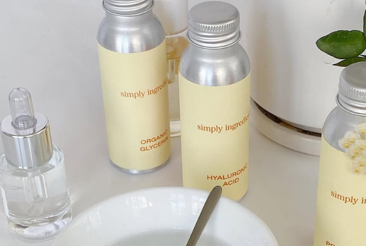 Glycerin and hyaluronic acid