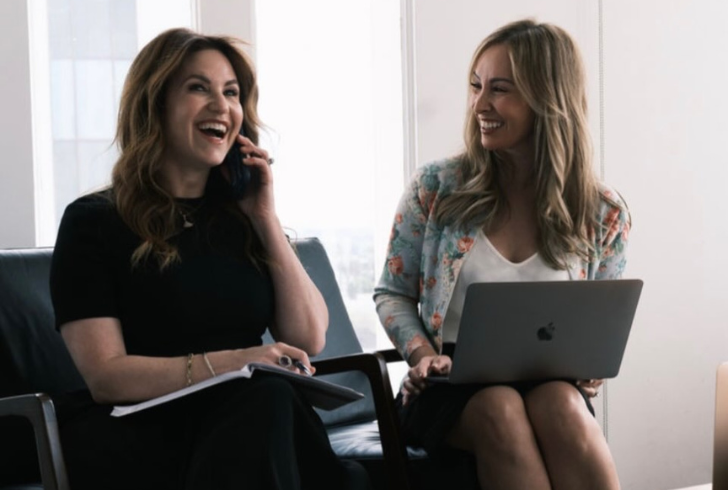 Julie Obst and Alana Ungvari partners