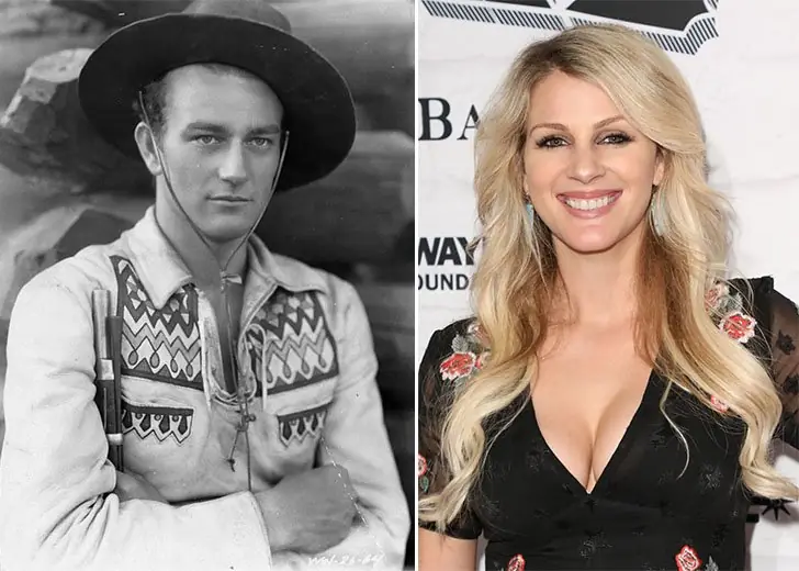 John Wayne and Jennifer Wayne – Grandfather/Granddaughter