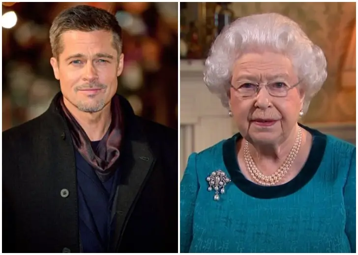 Brad Pitt and Queen Elizabeth II – Distant Cousins