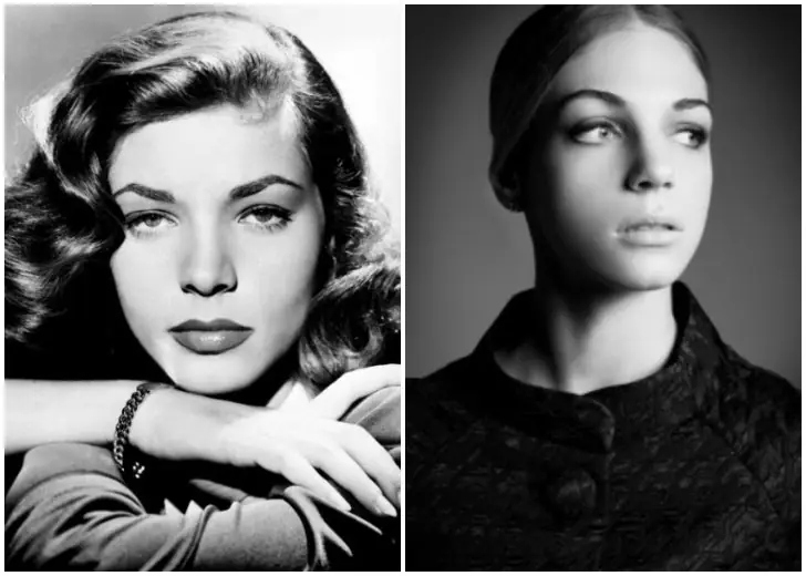 Lauren Bacall and Brooke Bogart – Grandmother/granddaughter