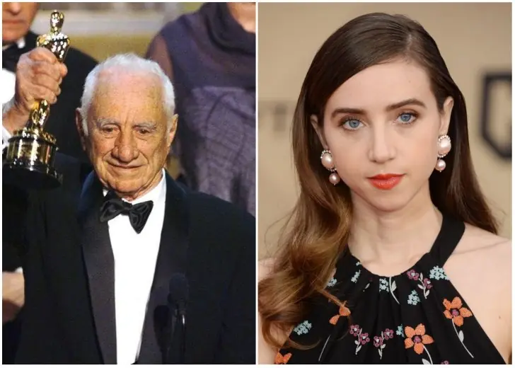 Elia Kazan and Zoe Kazan – Grandfather/granddaughter